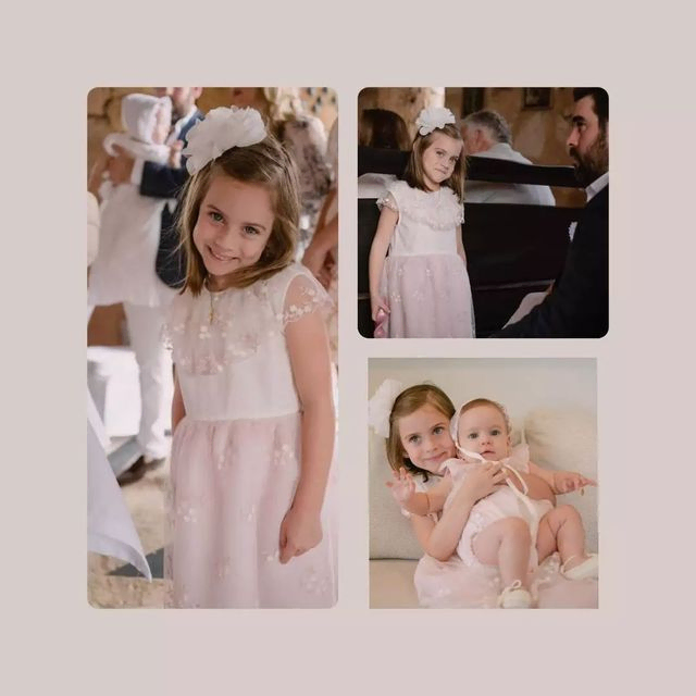 Carmen Varona Moda Infantil collage fotos bautizo